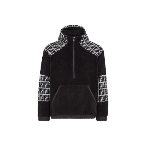 Fendi Мужские черные куртки