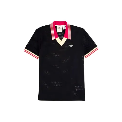 Adidas Мужское Поло Черное