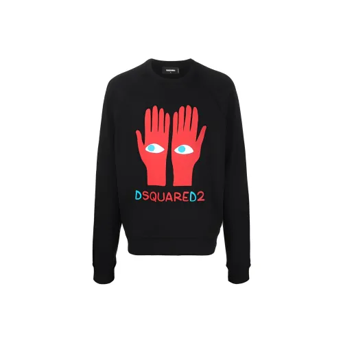 DSQUARED 2 Толстовка Мужской Черный