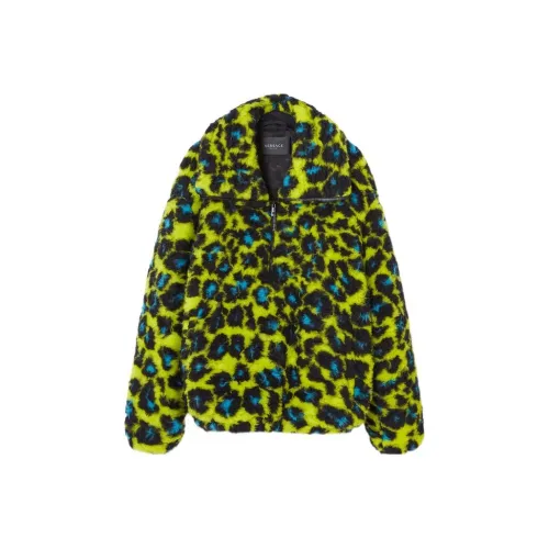 VERSACE FW22 Куртки и Пальто Мужской Зеленый