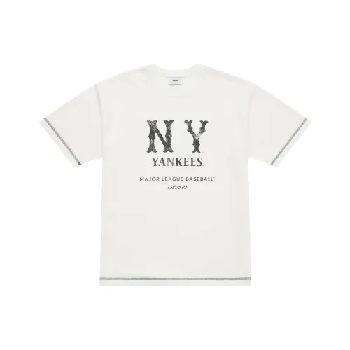 MLB Basic Collection Бежевый Унисекс Футболка