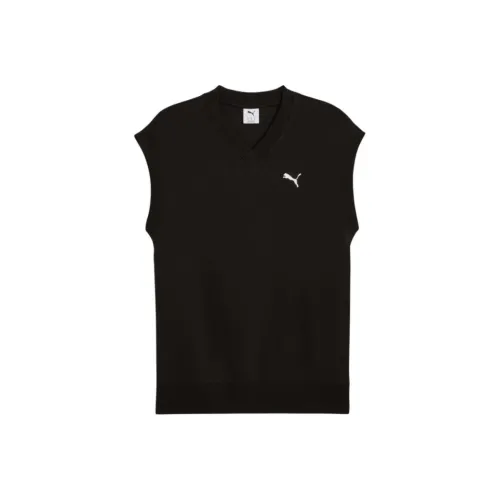 PUMA Мужские майки черного цвета