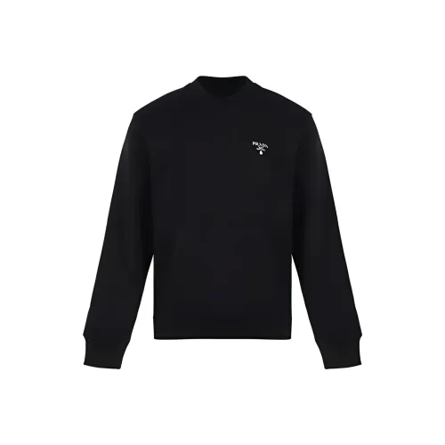PRADA Мужские черные свитшоты