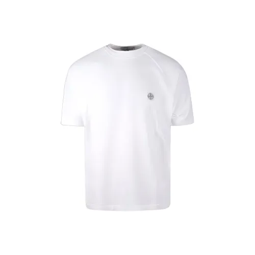 STONE ISLAND Рубашка Мужская Белая