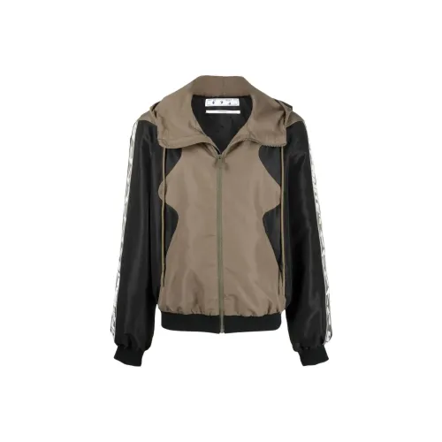 OFF Белый SS22 Хаки Мужские Куртки