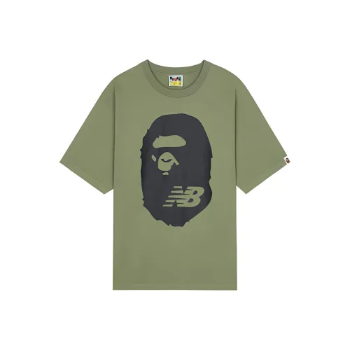 New Balance x A BATHING APE T-Shirt Мужской Зеленый