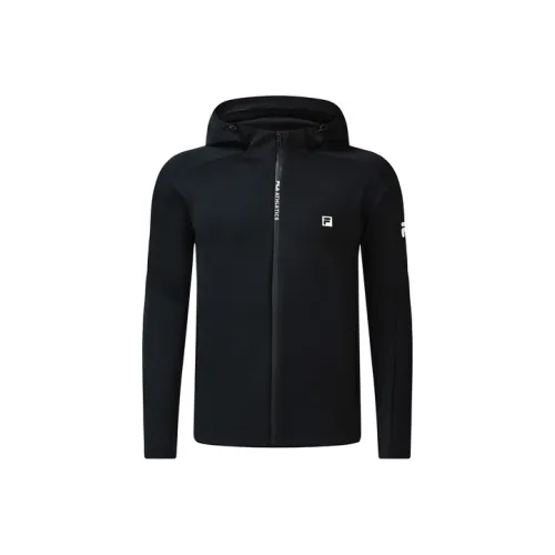 FILA ATHLETICS Темно-черные мужские куртки