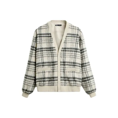 ZARA Трикотаж Мужской Черный Белый