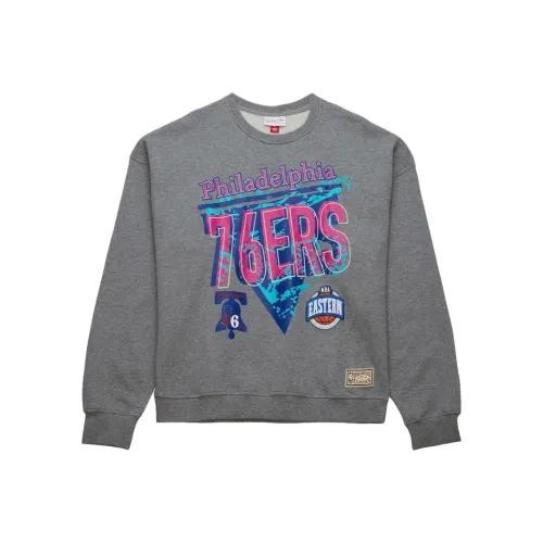 MITCHELL NESS X NBA Толстовка Мужская Серого цвета
