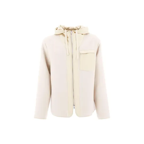JIL SANDER Айвори Мужские Куртки