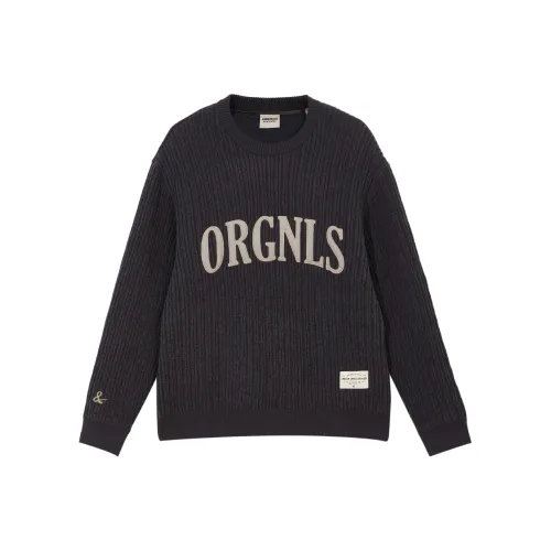 JACK JONES· Свитер Трикотаж Мужской Черный