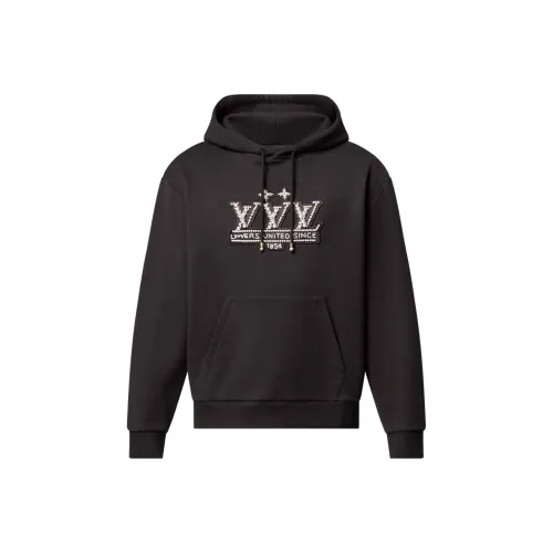 LOUIS VUITTON SS25 Толстовка Мужской Черный