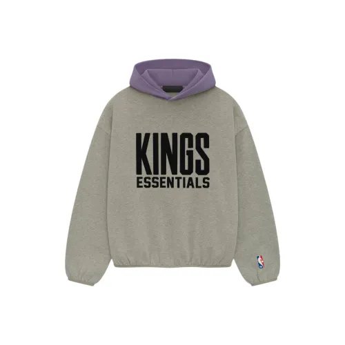 Fear Of God Essentials x WNBA Collaboration SS25 Kings Hoodie Sweatshirt Men's WARM HEATHER
