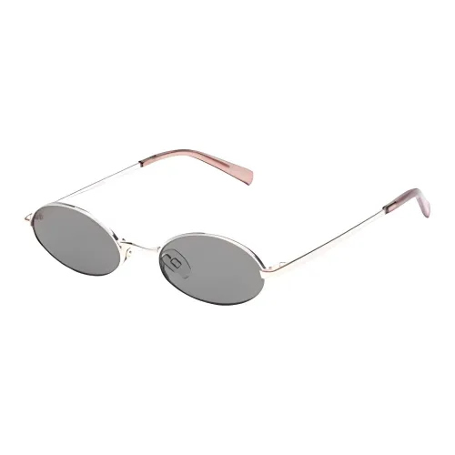 Le Specs Металл OVAL SUNGLASSES Женские Серебряный