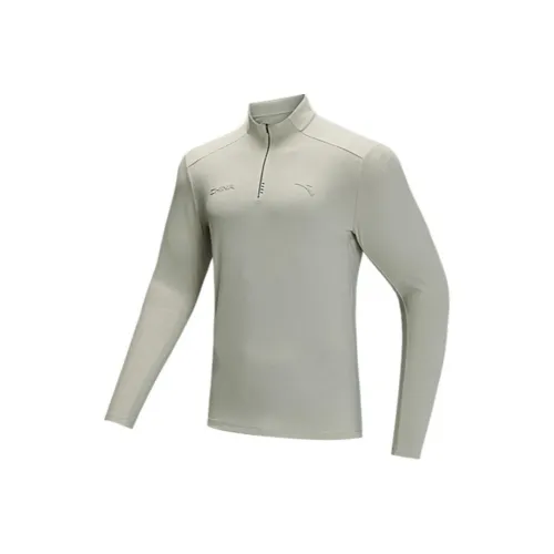 ANTA Variety Тренировки Коллекция Трикотаж Мужской Циановый Bird Серый