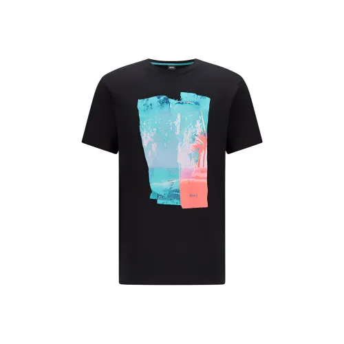 Hugo Boss Мужские Черные Рубашки