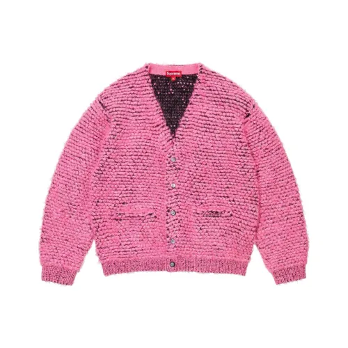 Supreme FW24 WEEK9 Текстурированный Узел Кардиган Трикотаж Унисекс