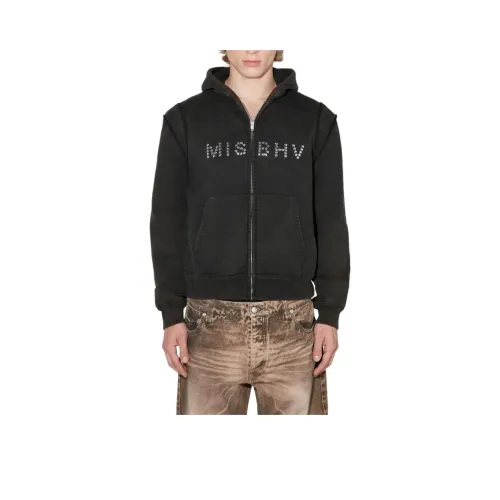Misbhv SS25 Толстовка Мужской Черный