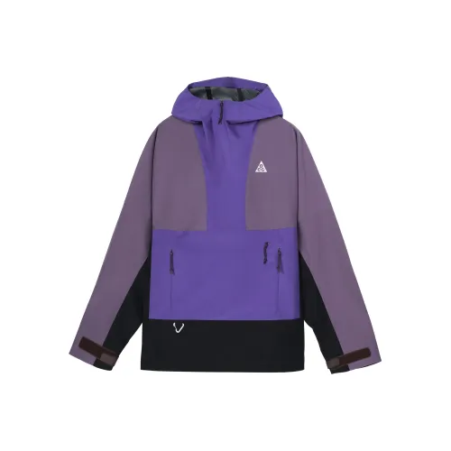 Nike ACG Куртка Весенний Мужской Фиолетовый