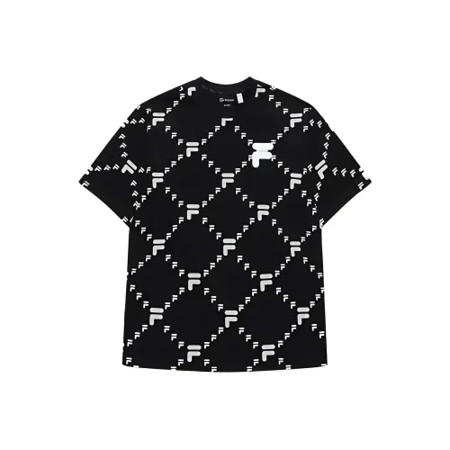 FILA FUSION QR Черная Унисекс Футболка