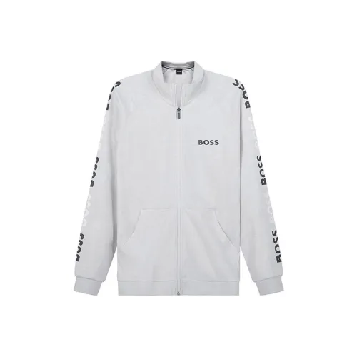 Hugo Boss Светло-серые Мужские Куртки