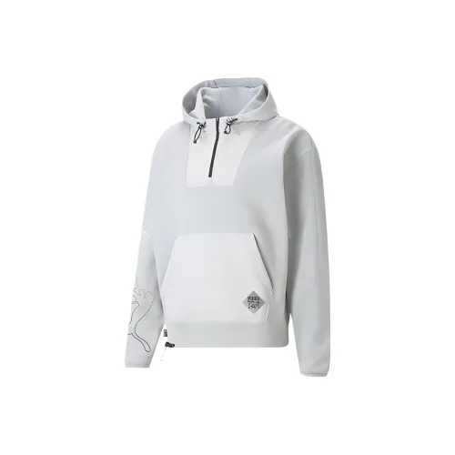 PUMA X P.A.M. Co Брендированная Версия Серый Унисекс Свитшоты