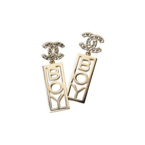 CHANEL Серьги Золотые Женские