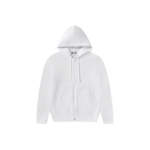 CDG Play Белый Унисекс Свитшоты