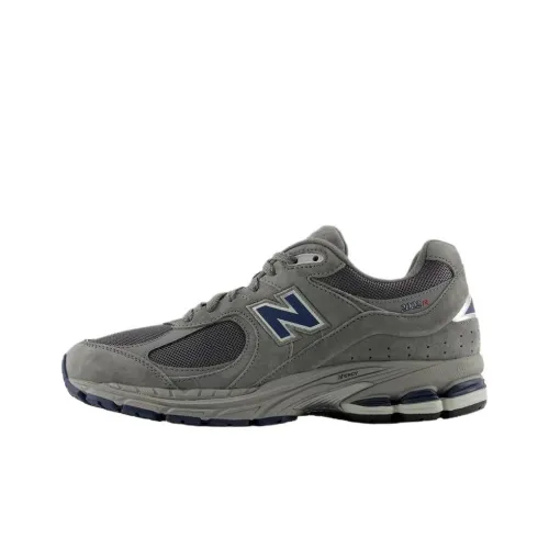 New Balance NB 2002R Устойчивые к истиранию низкие беговые кроссовки унисекс серого цвета