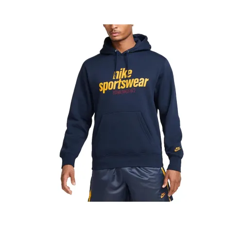 Nike Club Свитшот Мужской Синий