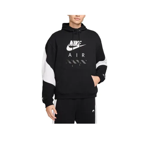 Nike Air Свитшот Мужской Черный Белый
