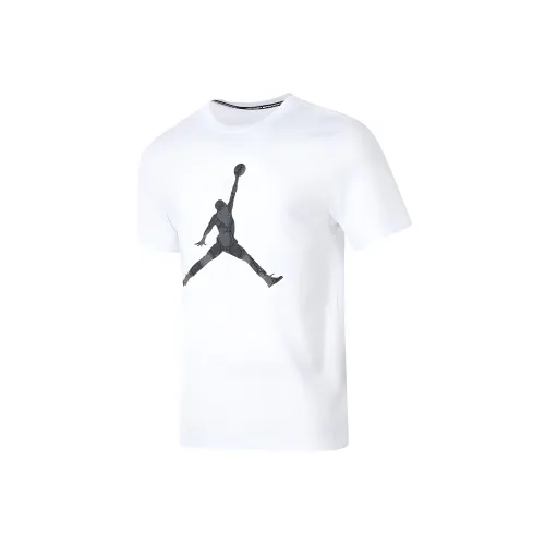 Джордан Dri Fit Белый Мужской T-Рубашки