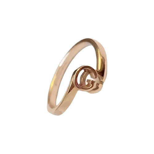 GUCCI GG Running 18K Розовое золото Кольца Унисекс