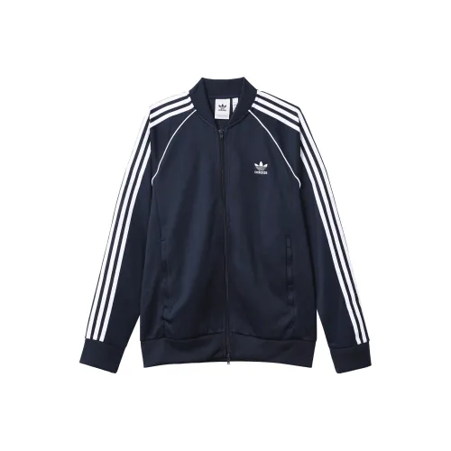Adidas Originals Clover Series Outfit Синий Мужской Куртки