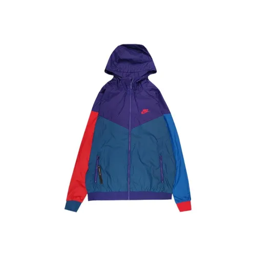 Nike Blue Men's Jackets Найк Синий Мужские Куртки