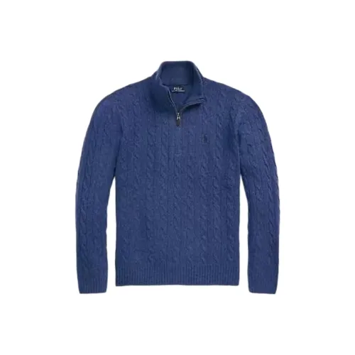 Polo Ralph Lauren FW24 Трикотаж Мужской Темно-синий