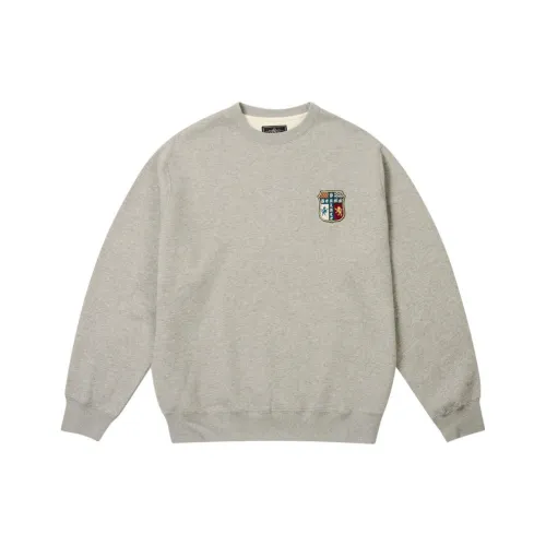 Дворцовый Beams Plus Collaboration Серый Унисекс Свитшоты