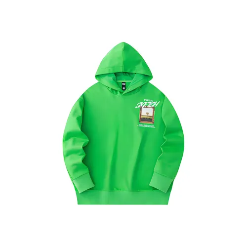 ANTA Basketball Collection Толстовка Унисекс Флуоресцентный Фруктовый Зеленый