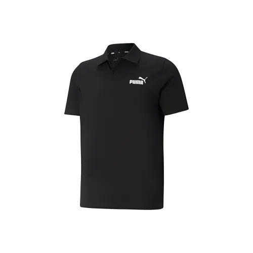 PUMA ESS Polo Мужской Черный