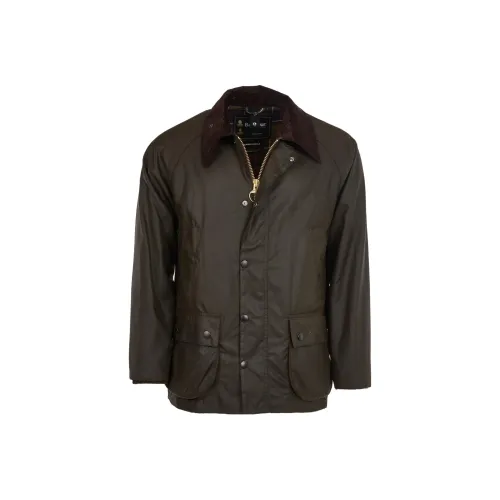 BARBOUR Оливково-зеленые Мужские Куртки