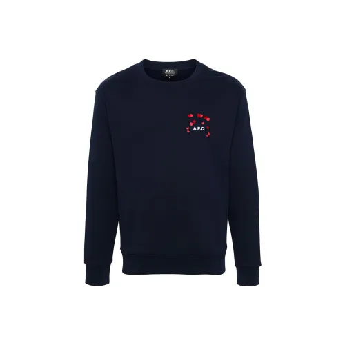 A.P.C Толстовка Мужская Морской Синий