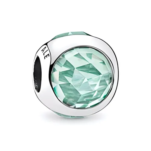 Pandora Серебряный с Циркон Ювелирные аксессуары Ледяно-зеленый Женские