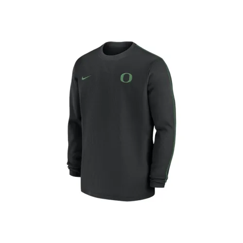 Nike Oregon Ducks Sideline COACH Толстовка Мужской Черный