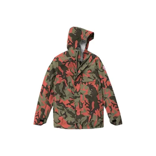 Canada Goose Nanaimo Series Куртки Пальто Мужской Пламя Цветочная почка Камуфляж