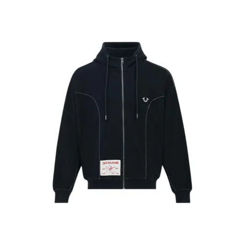 True Religion Черные Мужские Толстовки