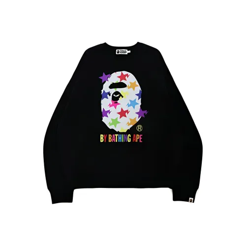 A BATHING APE Голова Series Мужские Свитшоты
