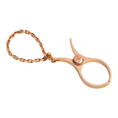 HERMES Металл Платина Аксессуары Женские Оранжевый