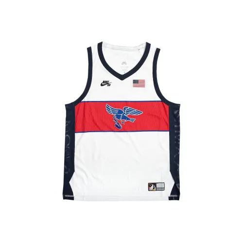 nike x Parra USA Federation SB Майка Мужская Белая