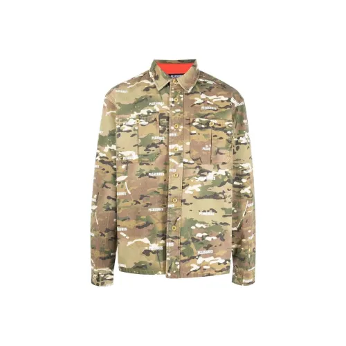 PLEASURES SS22 Куртка Мужская Зеленая