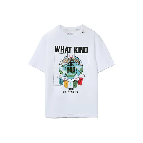 LINING Спорт Basketball Collection Т-Рубашка Мужская Белая